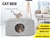 Cat Bed Pet Cave Soft Cushion Igloo Kitten Window Bed Mat House Small Dog