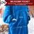 2 Pcs DreamZ Plush Fleece Sherpa Hoodie Sweatshirt Huggle Blanket Pajamas