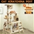 PaWz 0.8-2.1M Cat Scratching Perch Post Tree Gym House Condo Scratcher