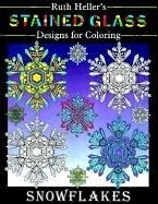 Stained Glass Designs for Coloring: Snow