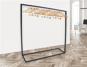 Commercial Clothing Garment Rack Retail 