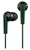 (2 Pack) Pioneer SECL711G Fully Enclosed Dynamic Inner-Ear Headphones Green
