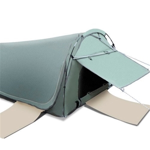 Deluxe Single Camping Canvas Swag Tent C