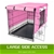 24" Cover for Wire Dog Cage - PINK