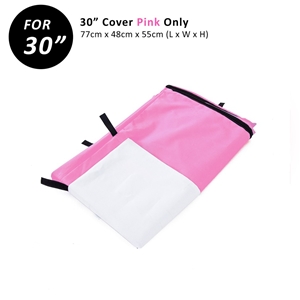30" Cover for Wire Dog Cage - PINK