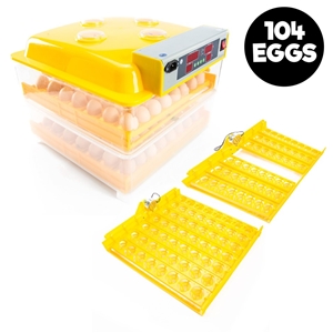 104 Eggs Digital Incubator With Tray