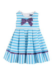 Pumpkin Patch Baby Girl's Stripe And Bow