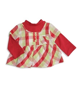 Pumpkin Patch Baby Girl's Layered Top