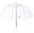 5x Clear Transparent Rain Walking Umbrella Parasol PVC Dome Party Favour