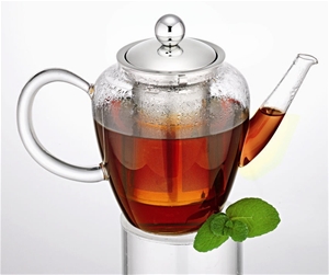 Avanti Glass TeaPot With Stainless Steel