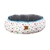 Charlie's Pet Reversible Oval Pad Bed - Rainbow Dots Large