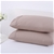 Dreamaker 250TC Plain Dyed Standard Pillowcases - Twin Pack -moonrock