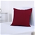 Dreamaker 250TC Plain Dyed European Pillowcase - Red