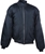 Nylon Flying Jacket, Size 3XL Zip Front Closure, Waterproof, Navy. Buyers