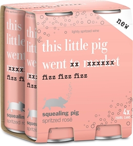 Squealing Pig Spritz Rose NV Cans NV (24