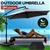 3M Outdoor Umbrella Cantilever Base Sd Cover Garden Patio Beach Umbrellas