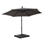 3M Outdoor Umbrella Cantilever Base Sd Cover Garden Patio Beach Umbrellas