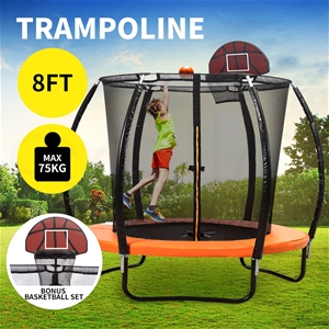 Trampoline Round Trampolines Basketball 
