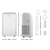 Devanti Portable Air Con Cooling Mobile Fan Cooler Remote Window Kit 3300W