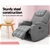 Artiss Recliner Chair Electric Massage Chairs Heated Lounge Sofa Fabric