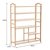 Levede Bamboo Shoe Rack Wooden Organizer Shelf Stand 6 Tiers Layers 80cm