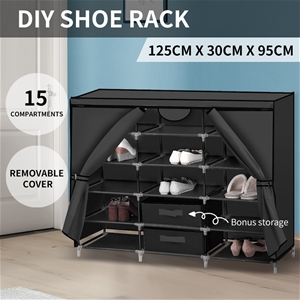 Shoe Rack DIY Portable Storage Cabinet O