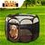 PaWz Dog Playpen Pet Play Pens Foldable Panel Tent Cage Portable Crate 62"