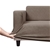 Sherwood Polygon Jacquard Easy Stretch LIGHT BROWN 3Seater Couch Sofa Cover