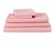 Natural Home 100% European Flax Linen Sheet Set Pink Queen Bed