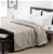Wooltara Luxury 350GSM Alpaca Wool Blanket Latte Double Bed