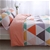 Dreamaker 250TC Egyptian Cotton Printed Quilt Cover Set King Bed Amsterdam