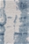 Medium Denim Blue Abstract Jacquard Woven Rug - 225X155cm