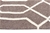 Medium Linen Handmade Undyed Wool Mid Century Flatwoven Rug - 225X155cm