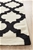 XL Monochromatic Handmade Wool Lattice Flatwoven Rug - 320X230cm
