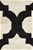 XL Monochromatic Handmade Wool Lattice Flatwoven Rug - 320X230cm