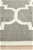 Large Grey Handmade Wool Trellis Flatwoven Rug - 280X190cm