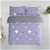 Dreamaker Printed Cotton Sateen Quilt Cover Set Queen Bed Plus Plus
