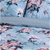 Dreamaker velvet digital print pinsonic quilted Quilt Cover Set Queen Bed