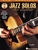 Jazz Solos for Guitar: Reh Pro Licks [With CD]