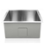 Cefito Kitchen Sink Stainless Steel Under/Topmount Laundry 360x360mm