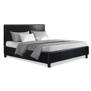 NEO Double Size Bed Frame Base - Wood an