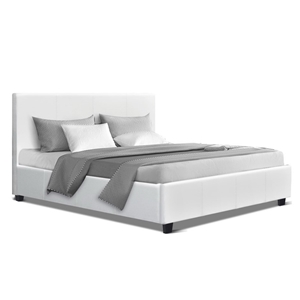 NEO Double Size Bed Frame Base - Wood an
