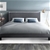 Artiss Bed Frame King Size Base Mattress Platform Fabric Wooden Grey NEO