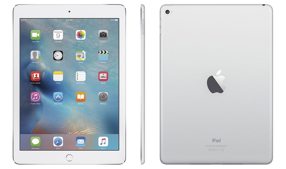 Apple iPad 2 Air Wi-Fi, 128GB, Silver - Model MD786X/A Auction (0008