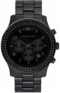 Buy Women's Blackout Michael Kors Ceramic Watch MK5360 | Australia