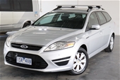 Unreserved 2011 Ford Mondeo LX TDCi MC T|D Auto Wagon