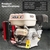 7HP Horizontal Key Shaft Q Type Petrol ENGINE - Electric Start