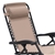 Zero Gravity Reclining Deck Camping Chair - Beige
