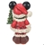DISNEY 43cm Hand Painted MICKEYMOUSE Old ST. MICK Christmas Greeter.