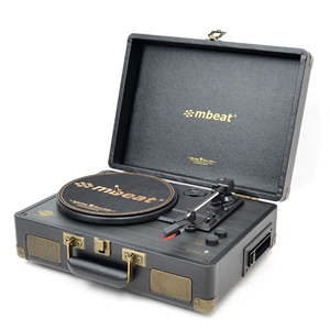 Mbeat Uptown Retro 2-in-1 Turntable Play